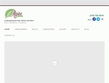 Tablet Screenshot of landscapingservices.biz